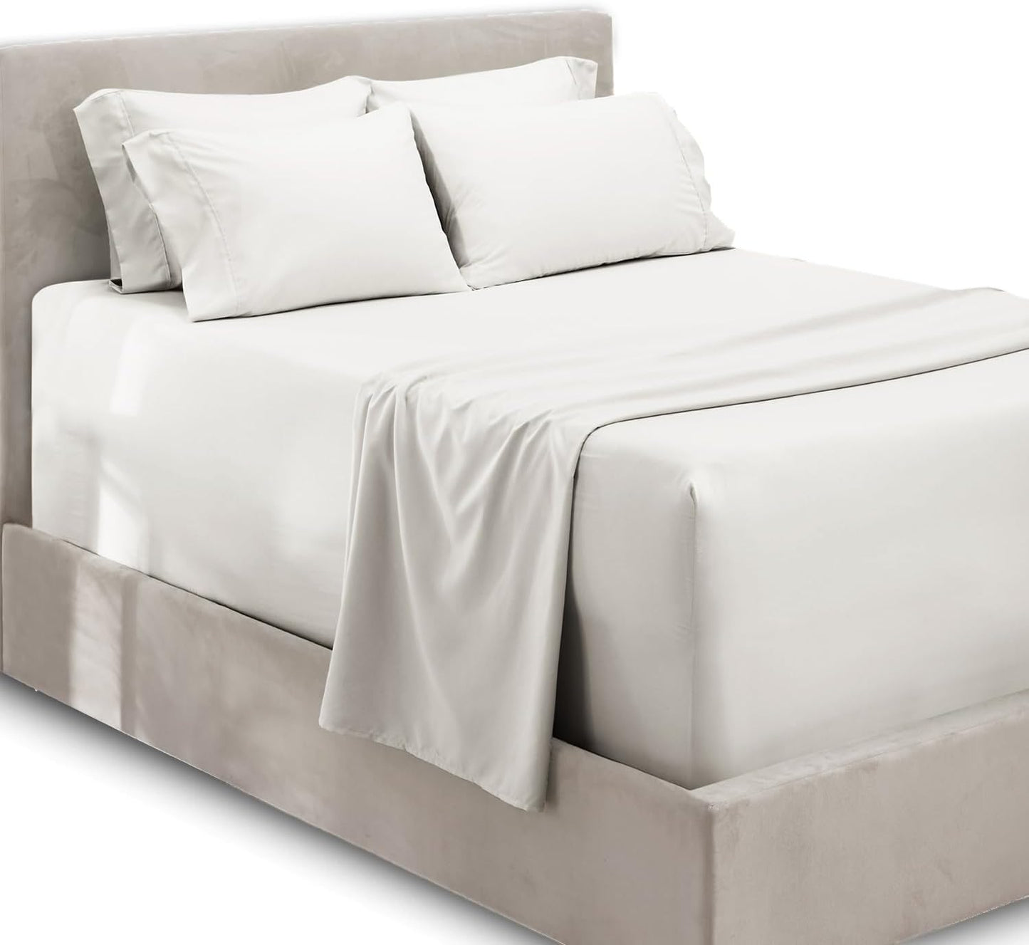 Extra Deep Pocket King Size Sheets Sets -Extra Deep Pocket Sheets - 6 count King Size