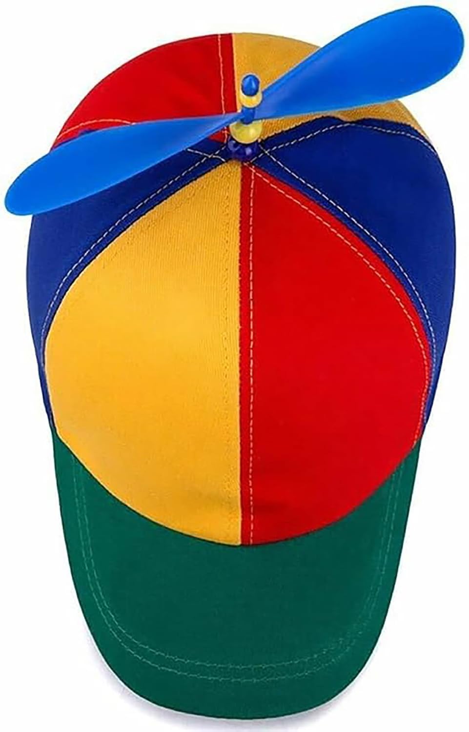 Colorful Helicopter Baseball Cap: Neutral Adjustable Cute Baseball Helicopter Propeller Cap Snapback Cap