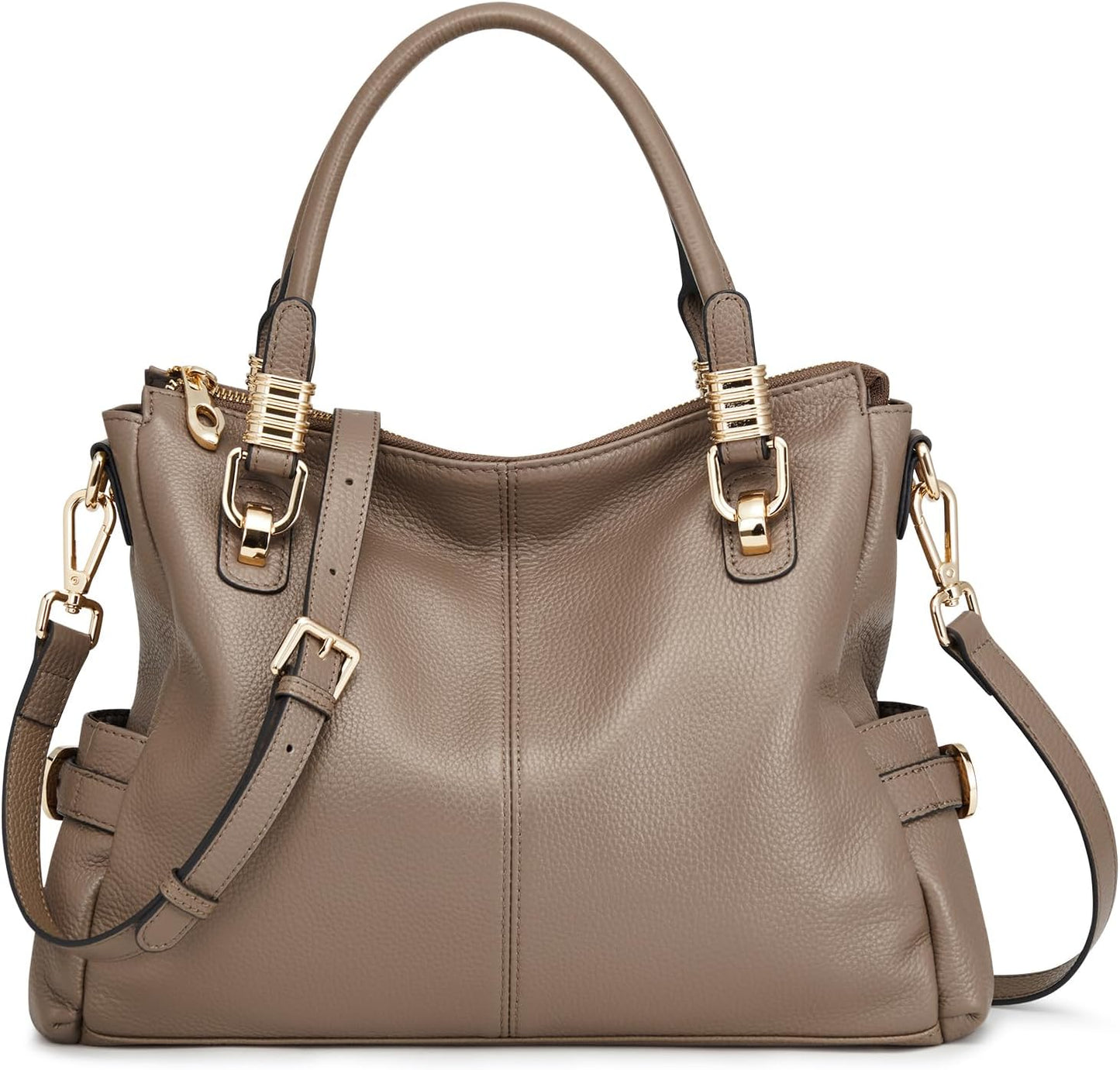 Soft Women Genuine Leather Purses and Handbags Satchel Tote Shoulder Bag