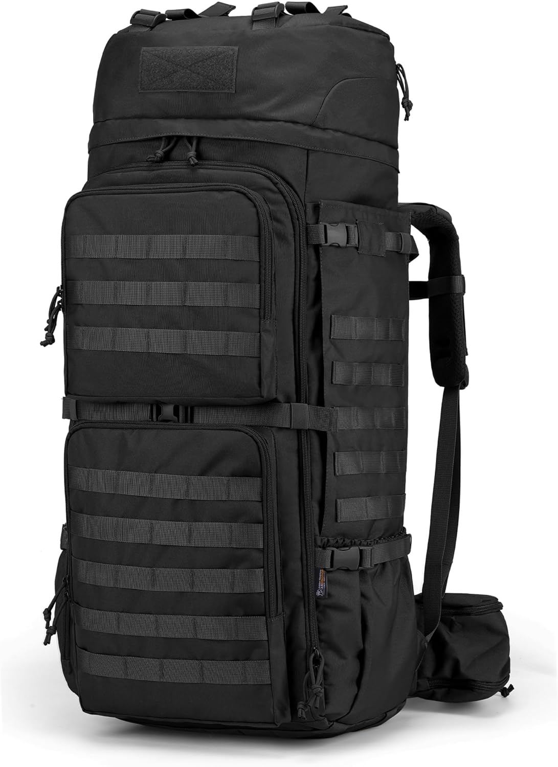 75L Molle Hiking Internal Frame Backpacks with Rain Cover for Camping,Backpacking,Travelling