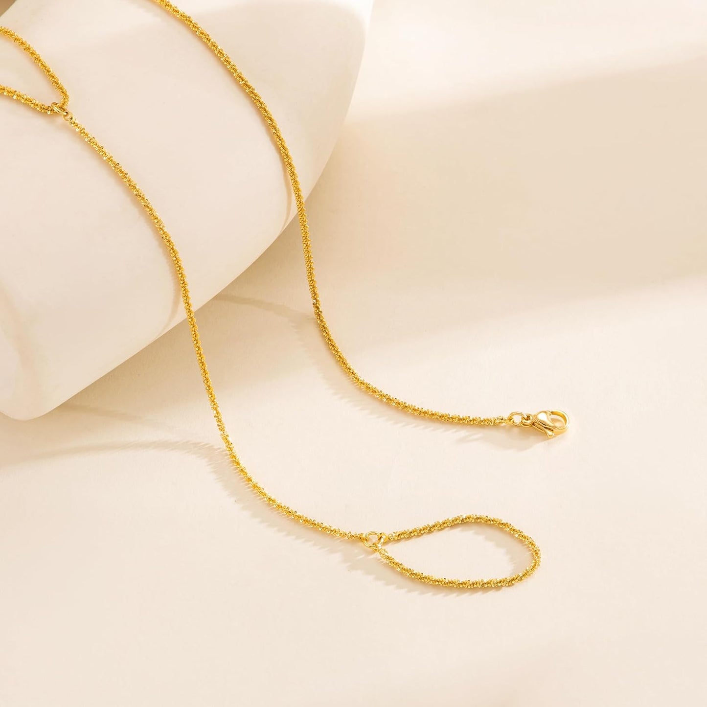 Gold Bracelets for Women, 14K Dainty Gold Plated Stackable Bracelets for Women Trendy Waterproof CZ Tennis Bracelet Set