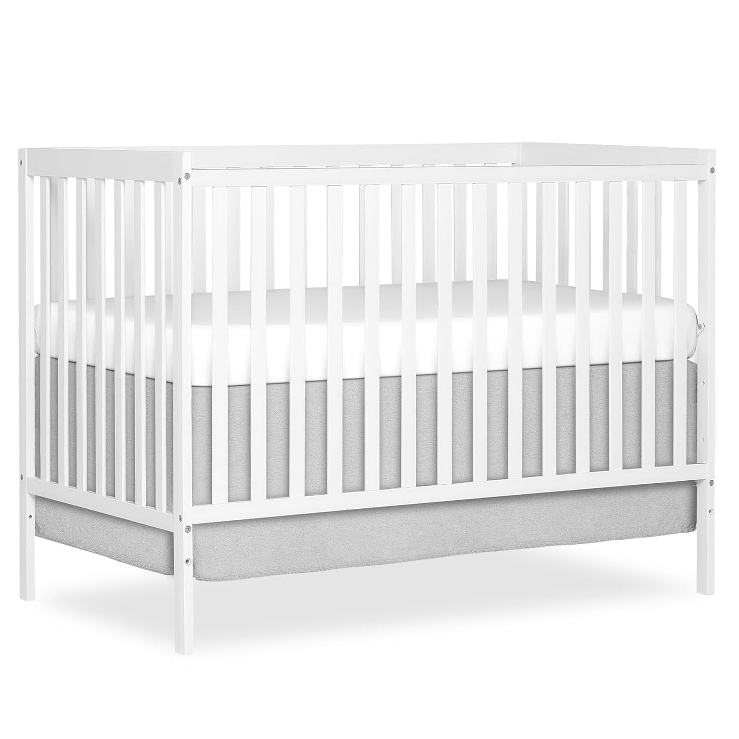 5-In-1 Convertible Crib In Natural, Greenguard Gold Certified, Fits Standard Full-Size Crib Mattress