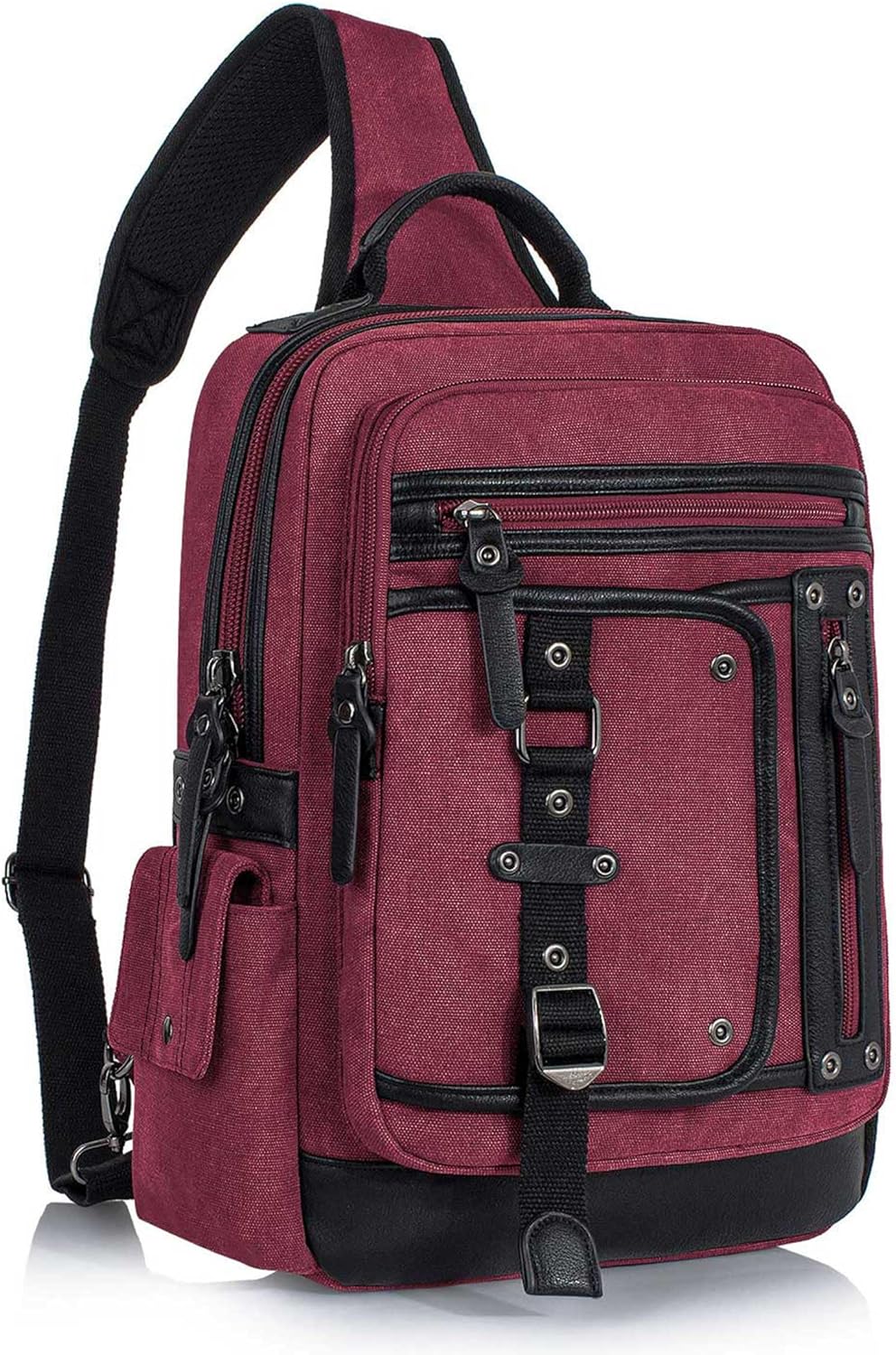 Messenger Bag for Men Canvas Sling Bag Crossbody Laptop Shoulder Bag Hiking Daypacks Casual