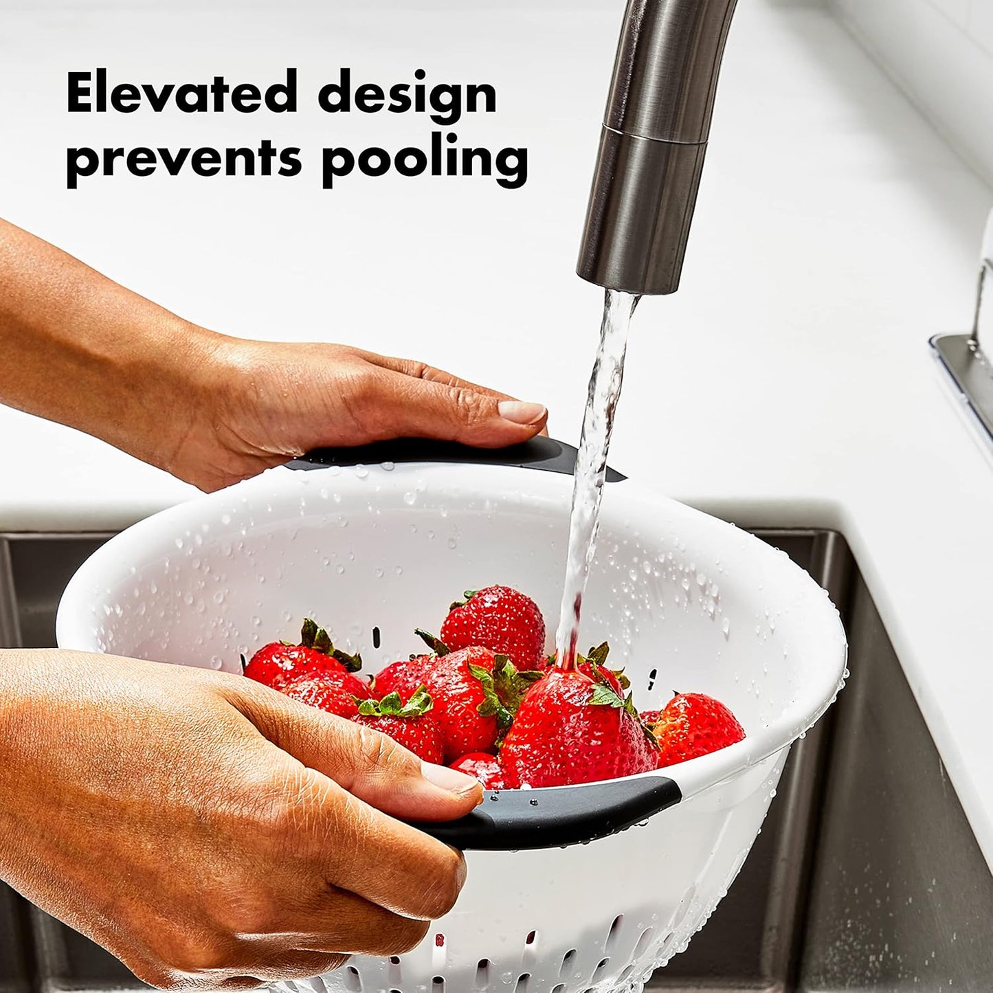 Good Grips 3 QT Plastic Colander