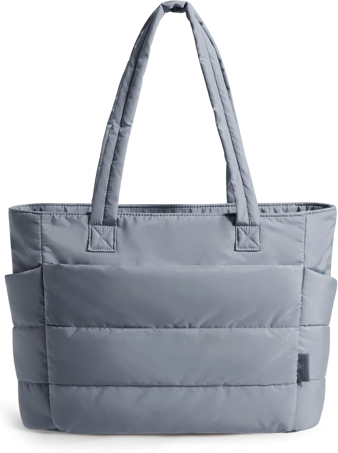 Tote Bag for Women, Lightweight Puffy Tote Bag with Compartments Shoulder Bag Handbag for Travel, Work, Gym