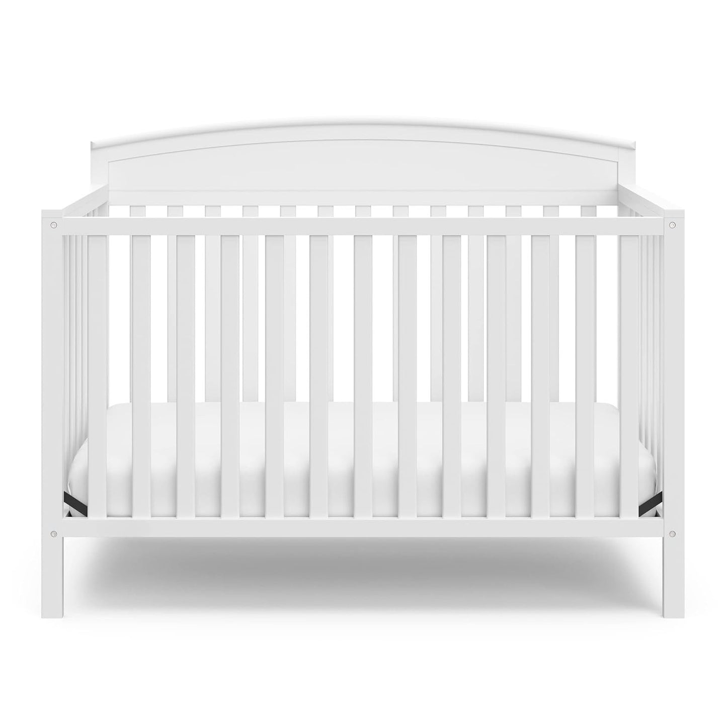 5-in-1 Convertible Crib Converts from Baby Crib to Toddler Bed, Daybed, Fits Standard Full-Size Crib Mattress