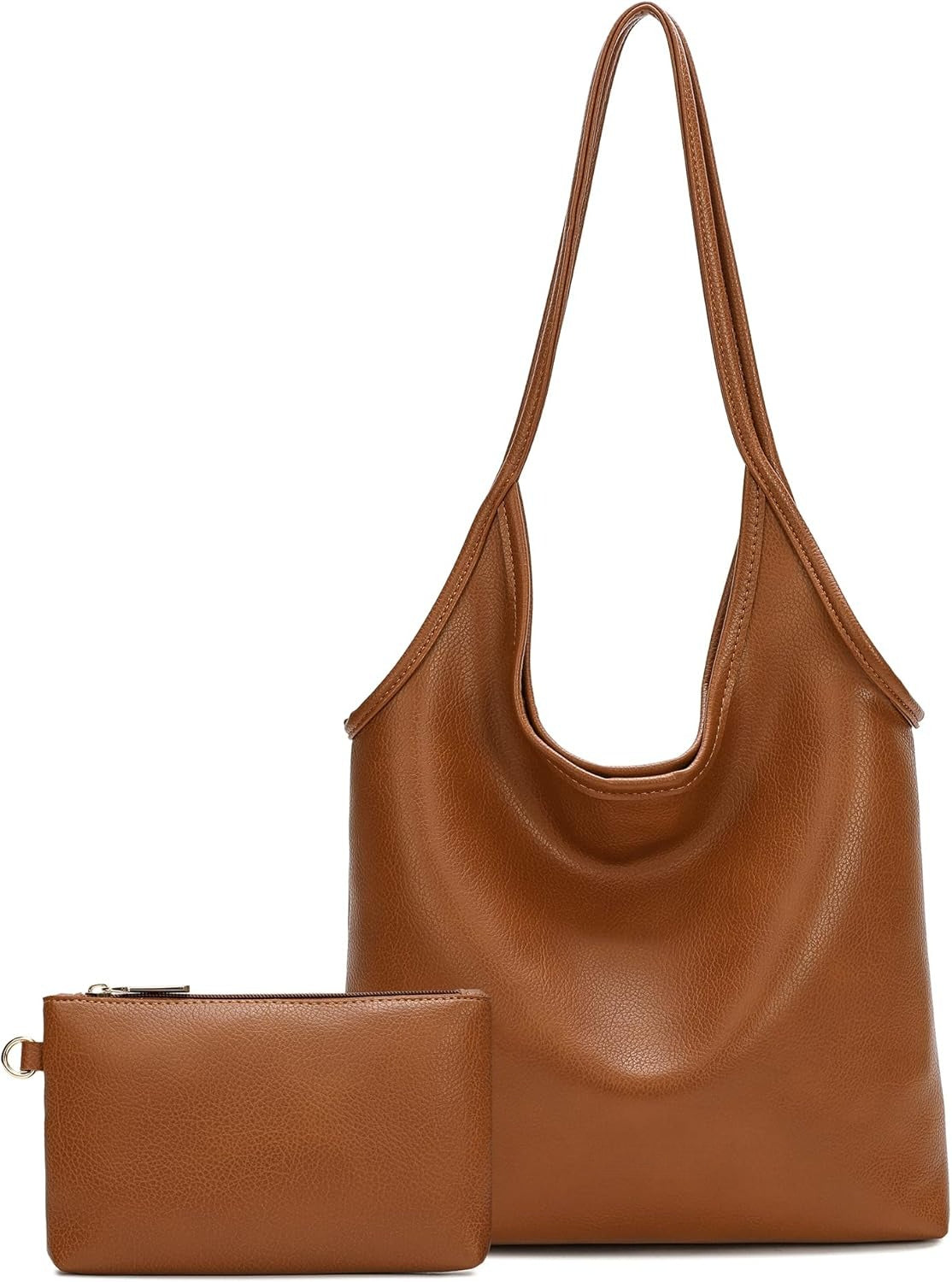 Slouchy Hobo Bags for Women Soft Designer Shoulder Purses Ladies Top Handle Handbag