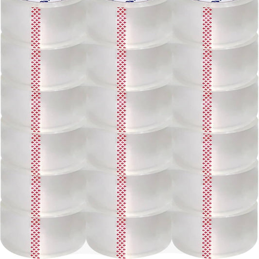 OMOMMD Heavy Duty Packing Tape 36 Rolls, Total 2160Y, Clear, 2.7 mil, 1.88 inch x 60 Yards, Ultra Strong, Refill for Packaging and Shipping