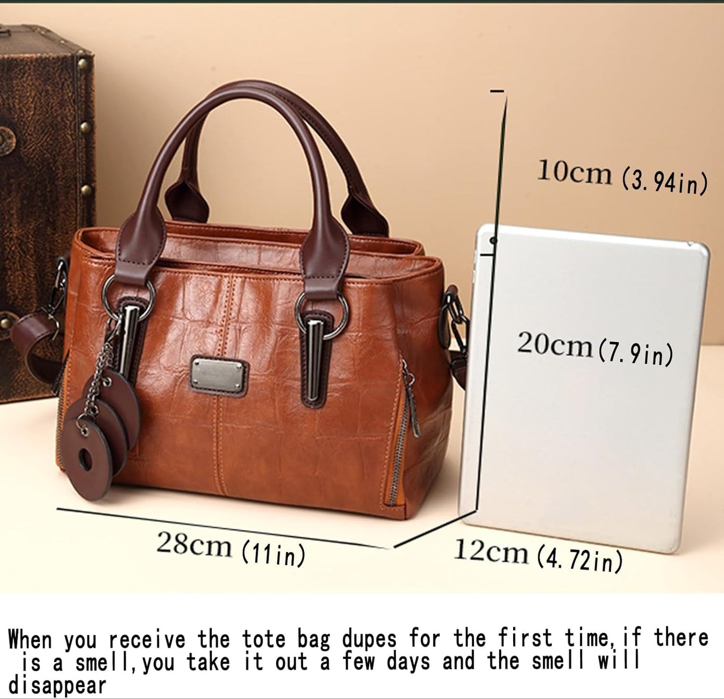 Handbags and Purses for women Tote Bag for Women Satchel Travel Purse with Compartments