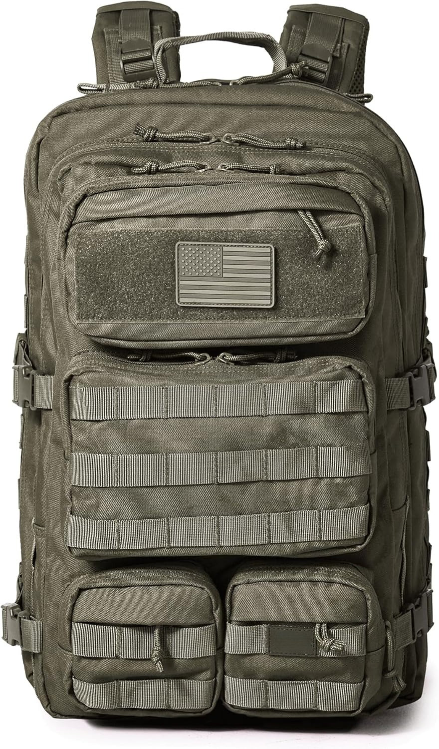 50L Backpack 2.4x Stronger Large Military Molle Rucksack, Bugout Backpack Outdoors