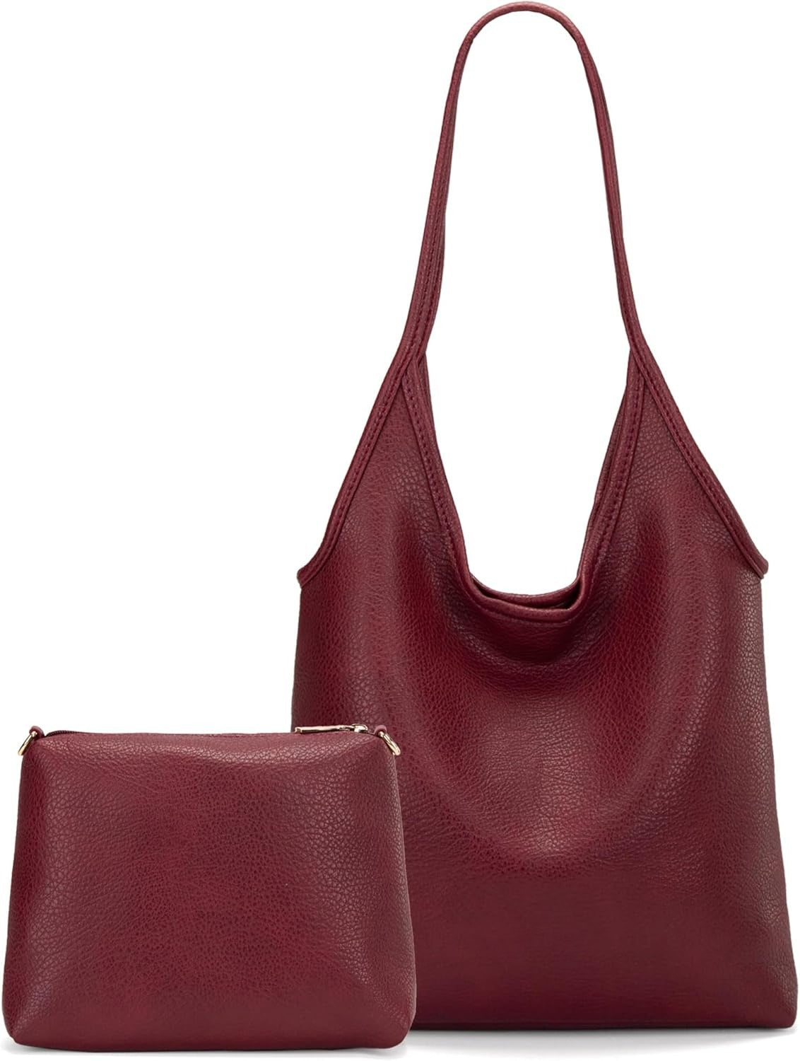 Slouchy Hobo Bags for Women Soft Designer Shoulder Purses Ladies Top Handle Handbag