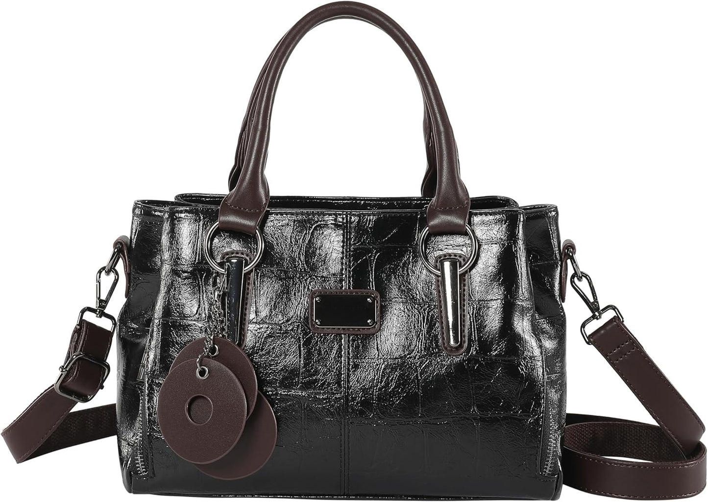 Handbags and Purses for women Tote Bag for Women Satchel Travel Purse with Compartments