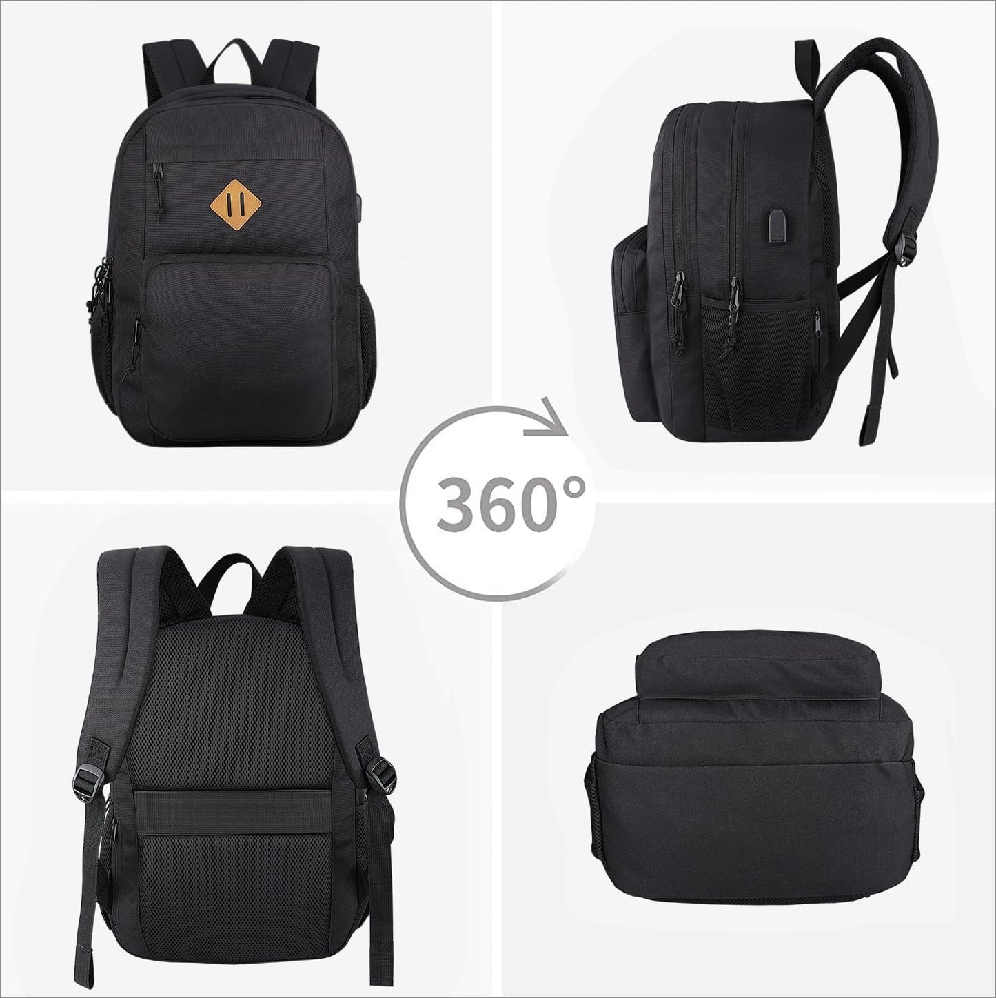 Travel backpack for Men and Women, Anti Theft Laptop Backpack with USB