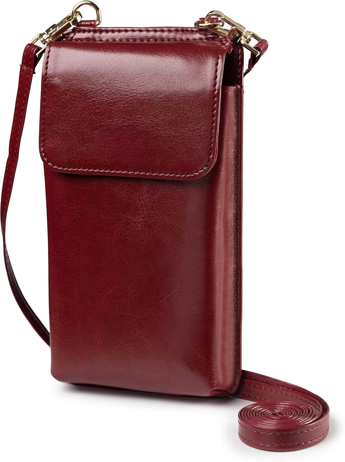 Crossbody Phone Purse for Women – RFID Phone Case Wallet w/Magnetic Closure
