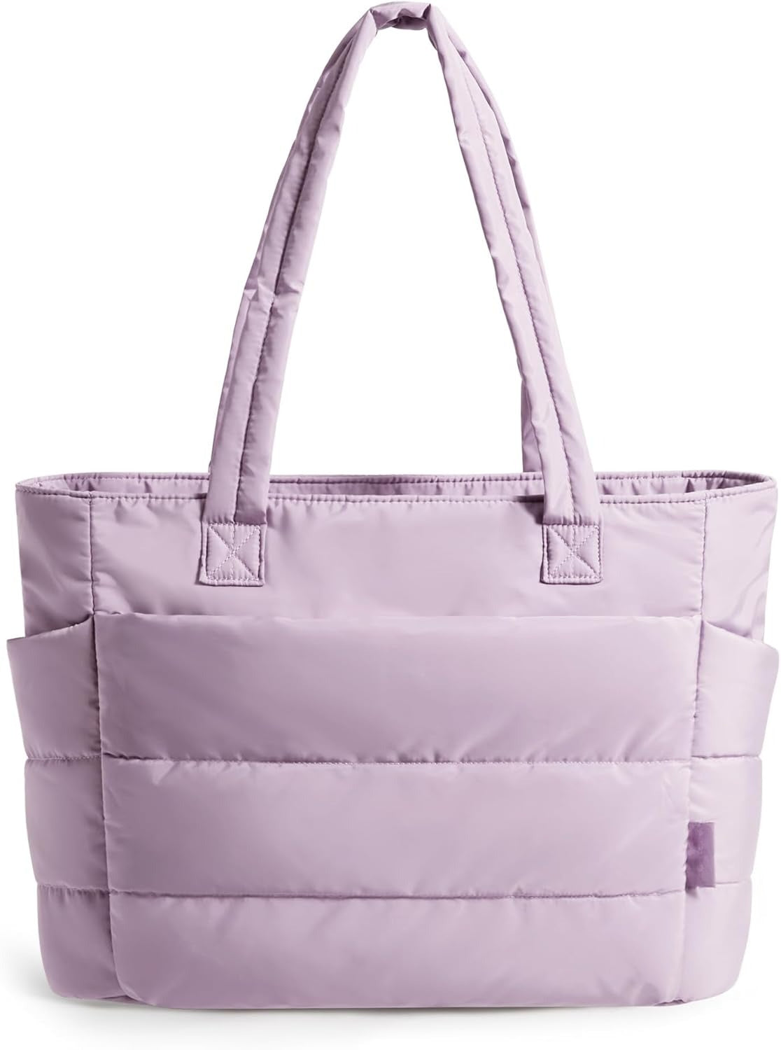 Tote Bag for Women, Lightweight Puffy Tote Bag with Compartments Shoulder Bag Handbag for Travel, Work, Gym