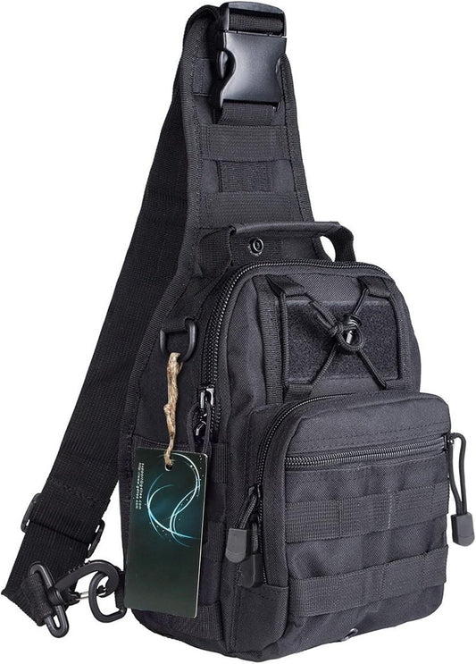 Outdoor Tactical Bag Backpack, Military Sport Bag Pack Sling Shoulder Backpack Tactical Bag