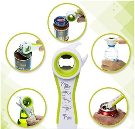 2 pcs 5 In 1 Multi Function Multi-function Can Jar Bottle Open