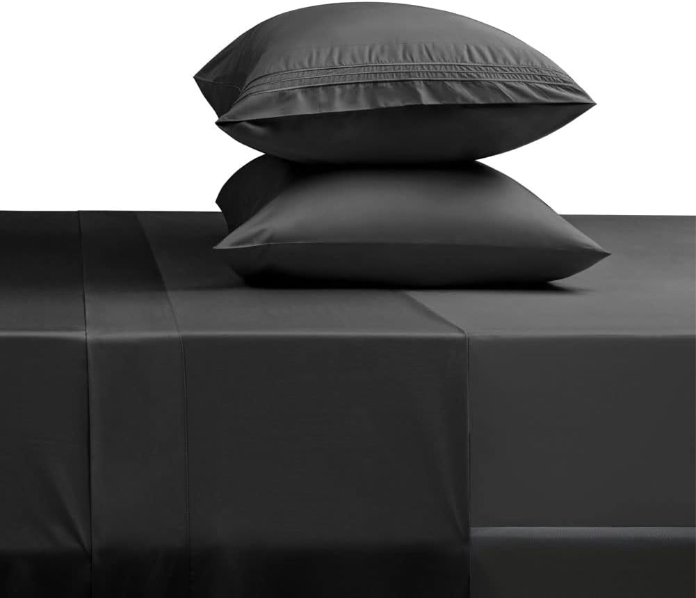 Bed Sheet Set Super Soft Microfiber 16-Inch Deep Pocket Wrinkle and Hypoallergenic-4 count Queen