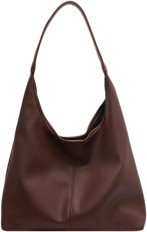 Hobo Bags for Women Slouchy Tote Bag Soft Casual PU Leather Handbags