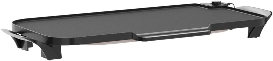 22-inch Electric Griddle With Removable Handles,non-stick panSatisfy,personalized barbecue