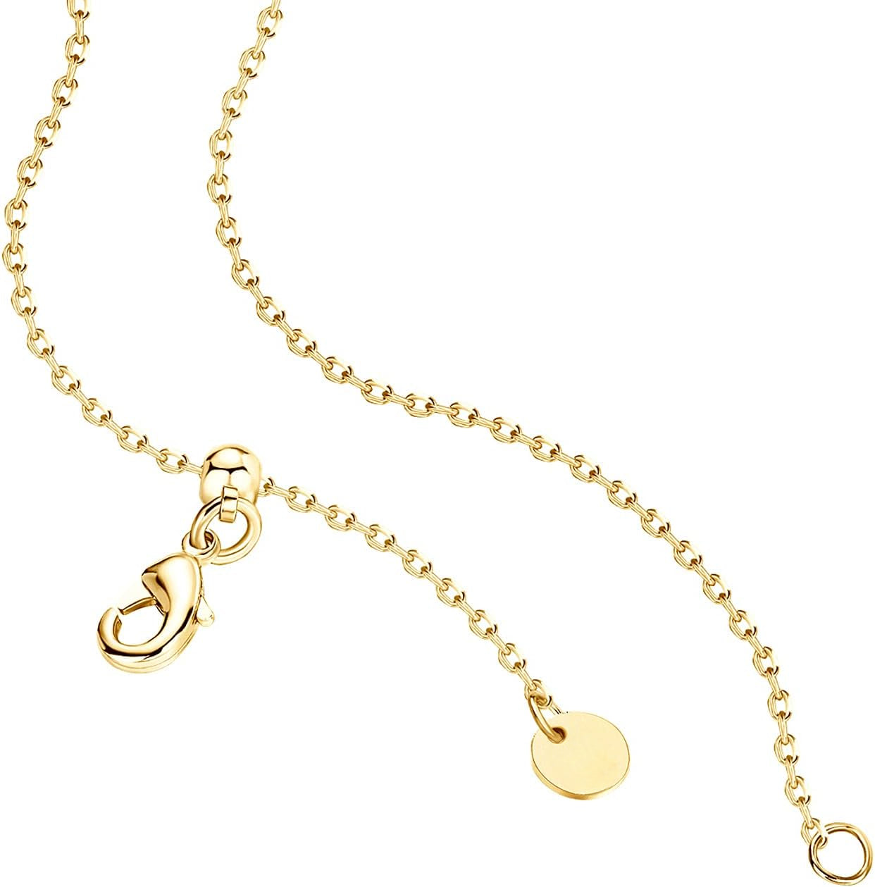 Minimalist 14K Gold CZ Cross Necklace - Linear Bezel Design