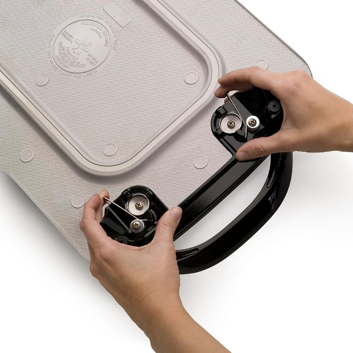 22-inch Electric Griddle With Removable Handles,non-stick panSatisfy,personalized barbecue