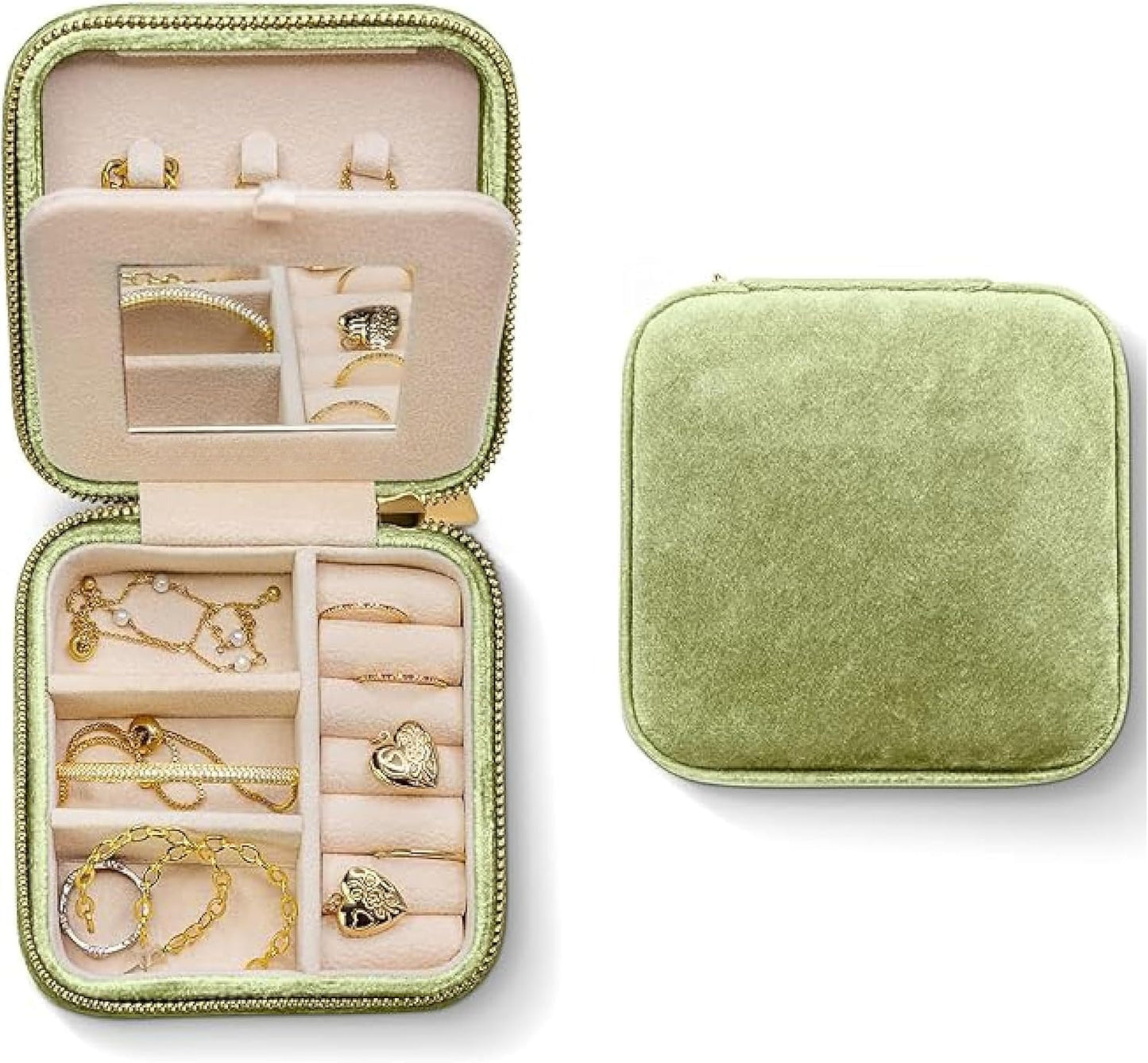 Plush Velvet Jewelry Box | Travel Jewelry Case | Featured in  Things | Best Gifts For Daughter