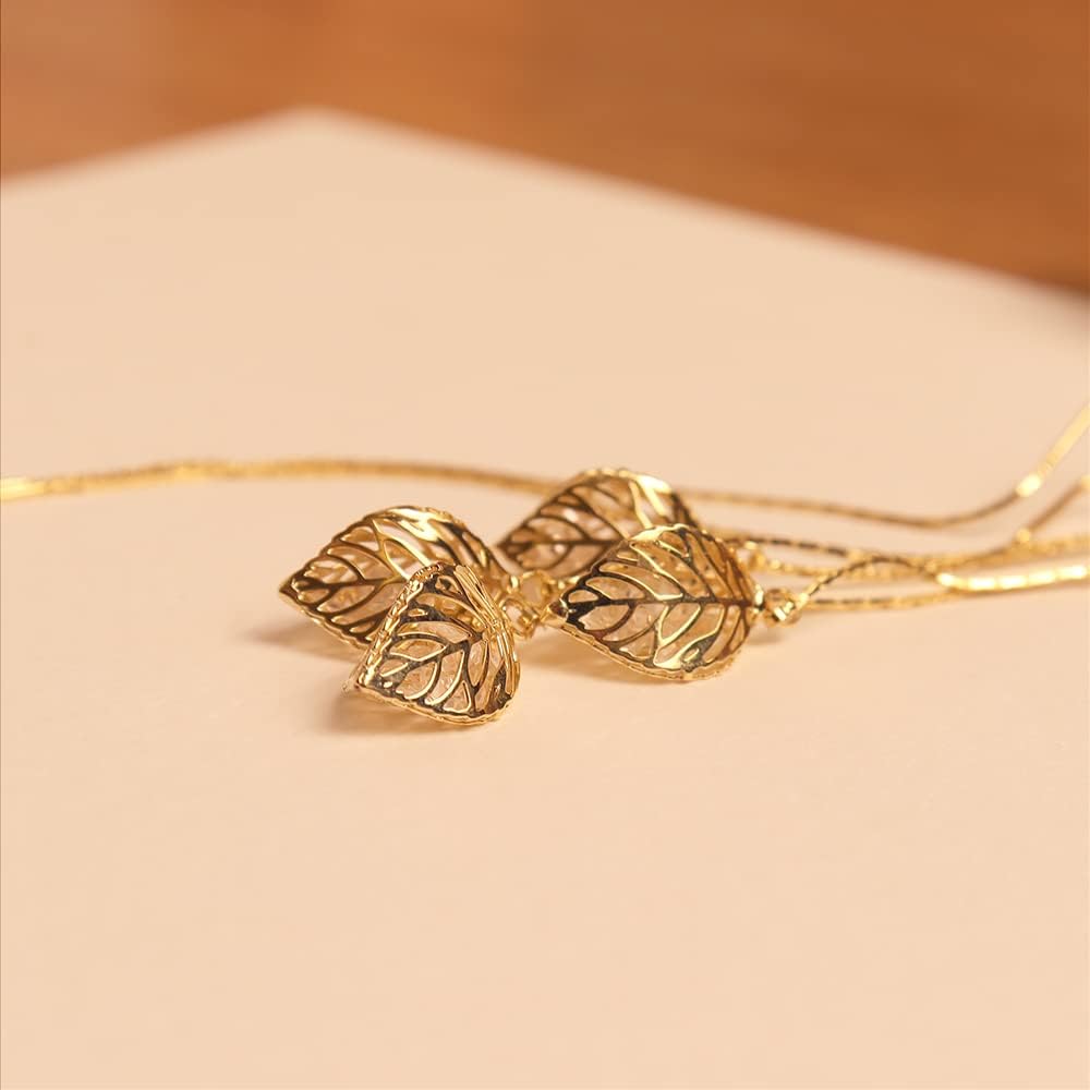 Sonateomber Gold Long Chain Threader Earrings for Women - Fashion Statement Drop Dangle Thread Earrings Jewelry Gift