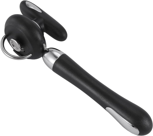 Can Opener Manual Tin Opener Stainless Steel Heavy Duty, Oversized Hand-held Easy Rotary Knob
