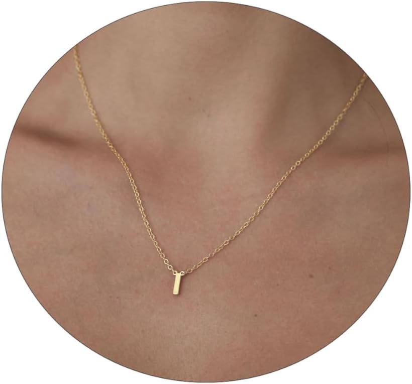 Delicate Heart Pendant Necklace, 14K Gold Plated Dainty Chain, Gift for Women