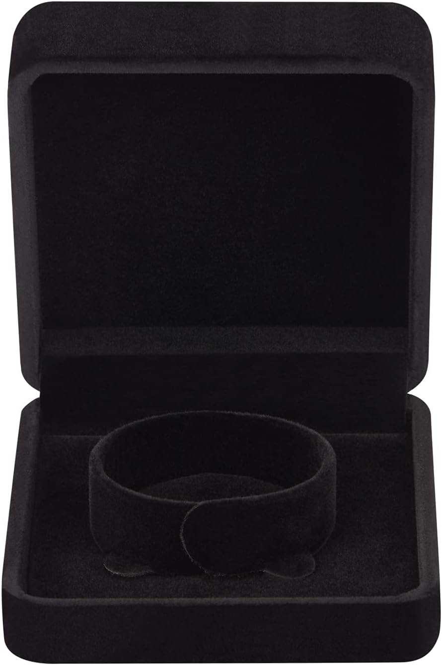 2 Pieces Boxes for Jewelry Gift, Organizer Holder for Wedding, Engagement, Proposal, Birthday and Anniversary