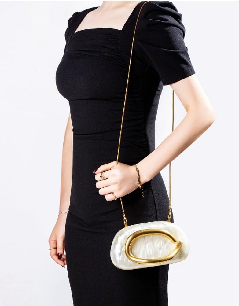 Evening Clutch Purses Women PU Leather Evening Handbags Crossbody Clutch Purse Trendy Decoration