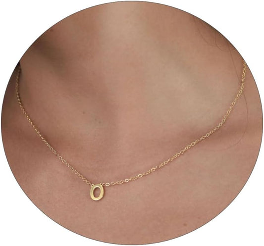 Delicate Heart Pendant Necklace, 14K Gold Plated Dainty Chain, Gift for Women