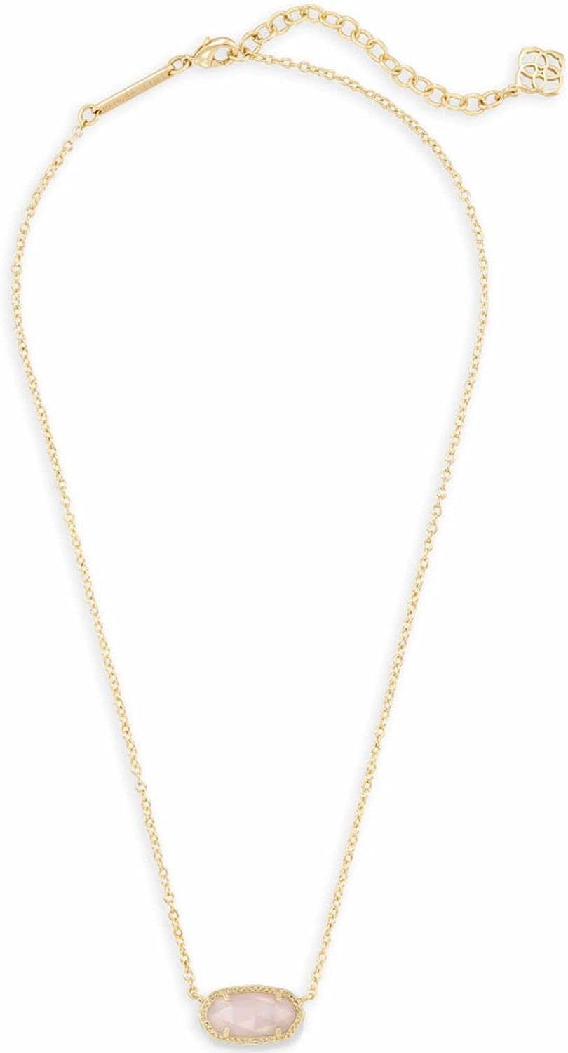 Elisa Pendant Necklace for Women, Fashion Jewelry, 14k Gold-Plated