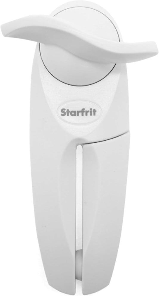 Beaver Can Opener - Safe - Holds and Leaves No Sharp Edges on Lid - Comfort Grip