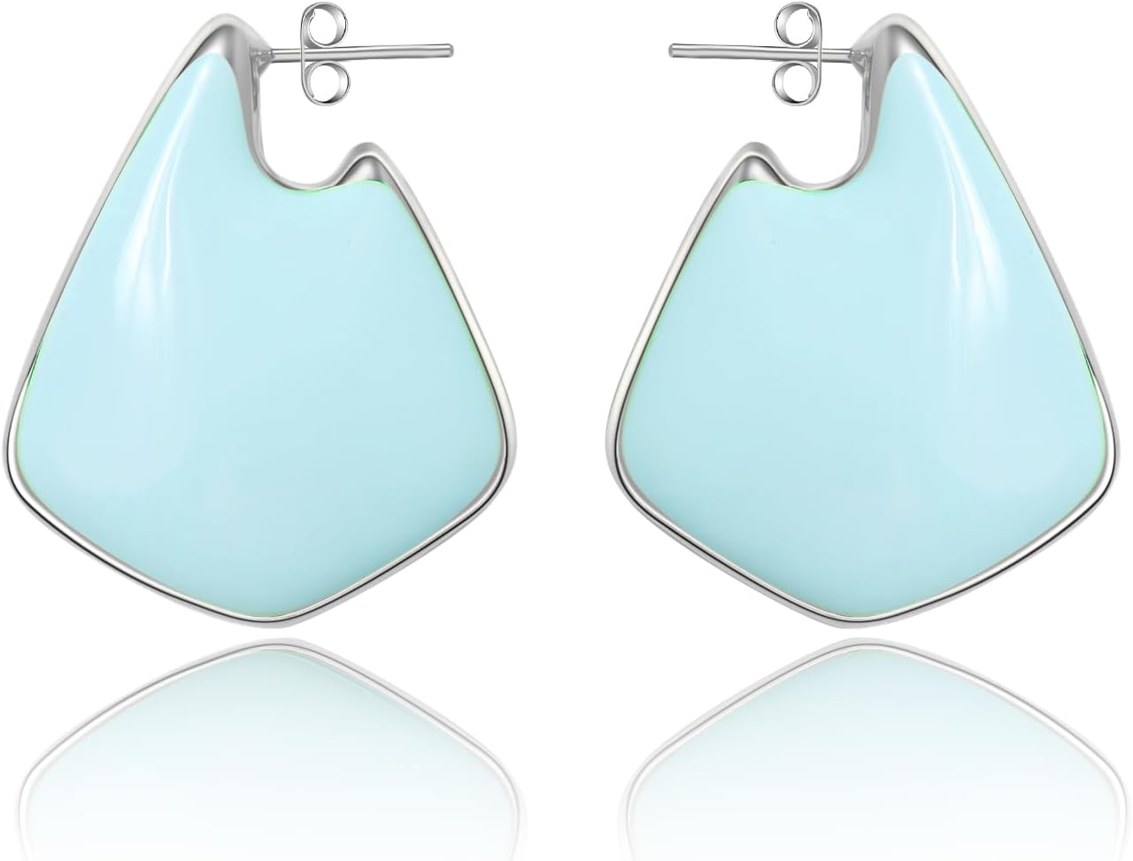 Trendy Gold Plated Knot Earrings for Women Chunky Statement Drop Dangle Earrings Lightweight Fashion Accessories Gold Jewelry