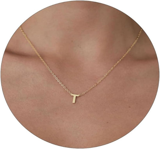 Delicate Heart Pendant Necklace, 14K Gold Plated Dainty Chain, Gift for Women