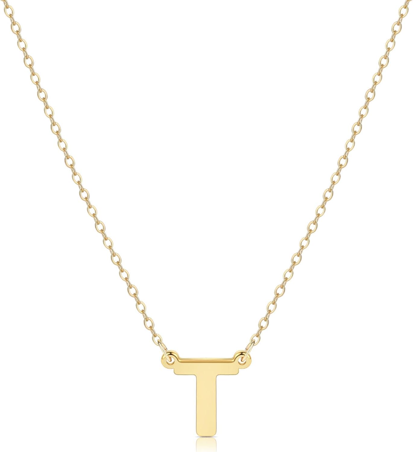 Delicate Heart Pendant Necklace, 14K Gold Plated Dainty Chain, Gift for Women