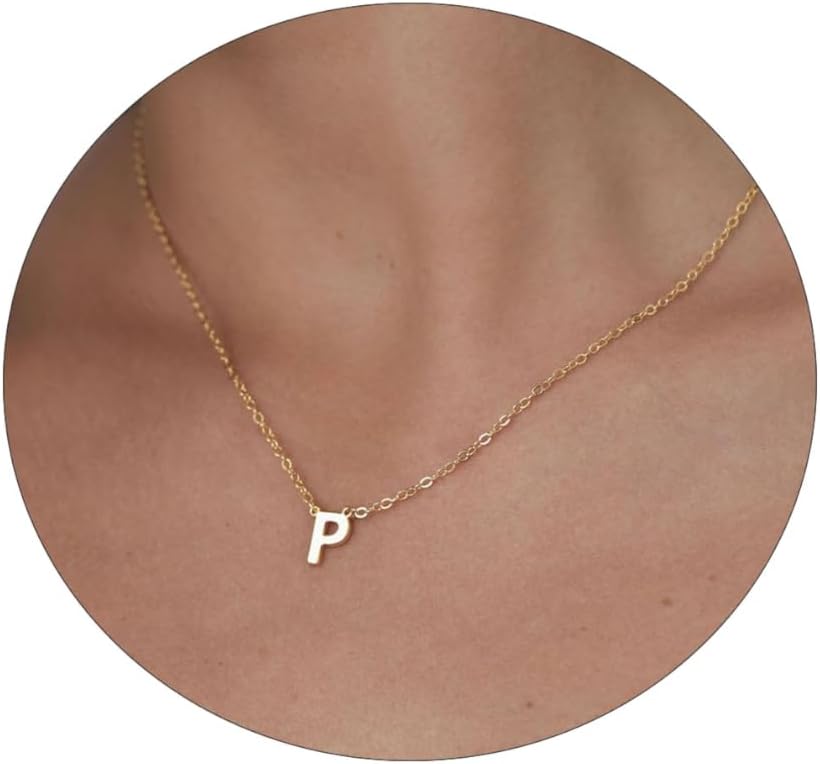 Delicate Heart Pendant Necklace, 14K Gold Plated Dainty Chain, Gift for Women
