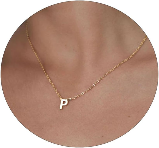 Delicate Heart Pendant Necklace, 14K Gold Plated Dainty Chain, Gift for Women