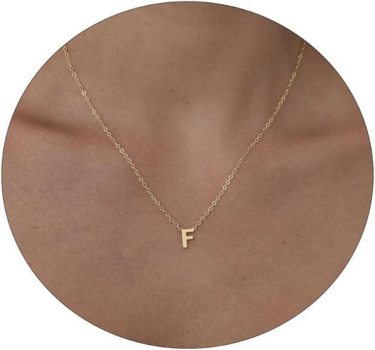 Delicate Heart Pendant Necklace, 14K Gold Plated Dainty Chain, Gift for Women
