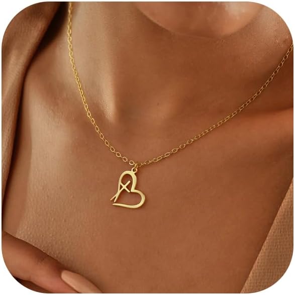 Dainty Small Cross Necklace, 14K Gold Silver Plated Religious Pendant Charm, Baptism Easter Faith Jewelry Gift for Women