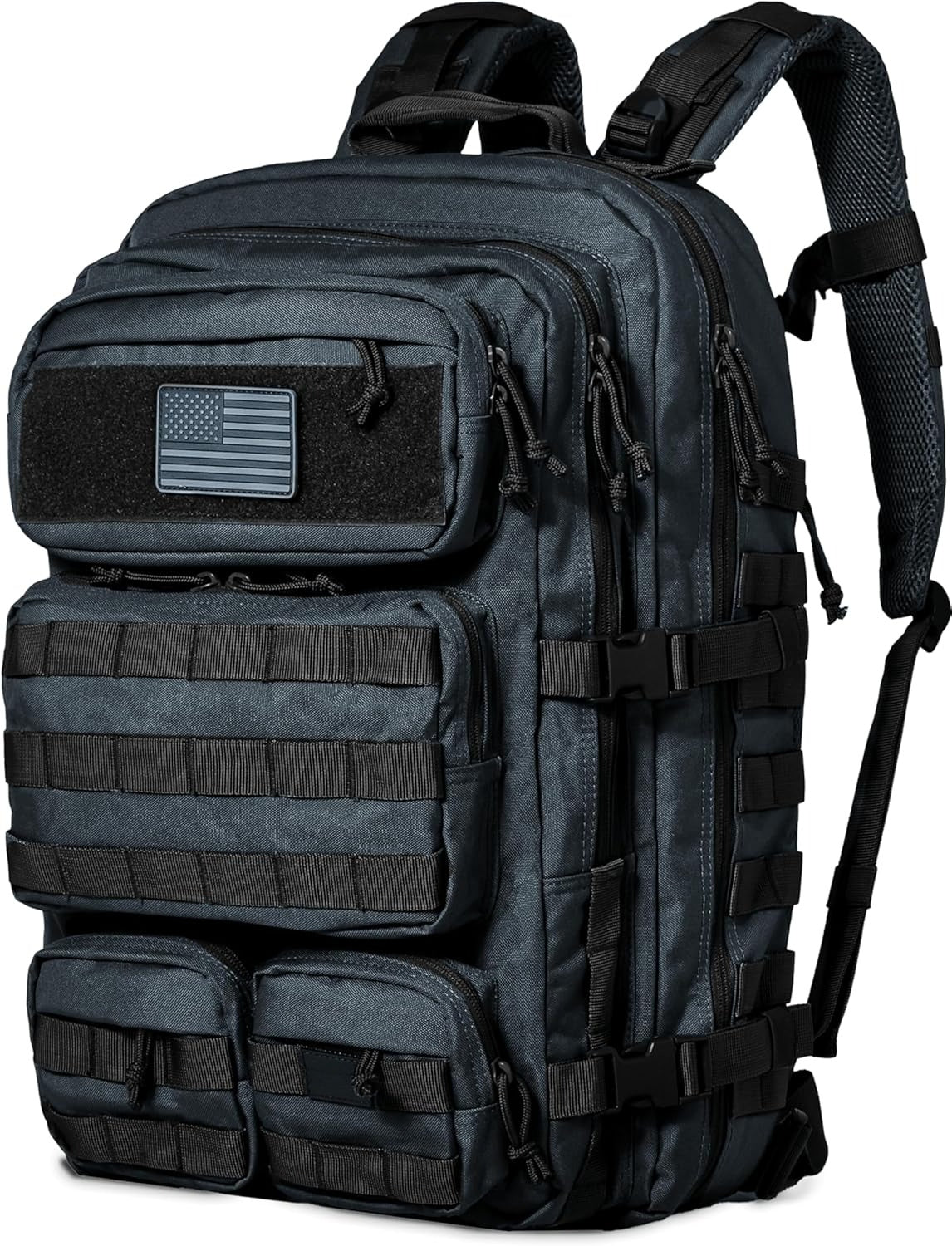 50L Backpack 2.4x Stronger Large Military Molle Rucksack, Bugout Backpack Outdoors