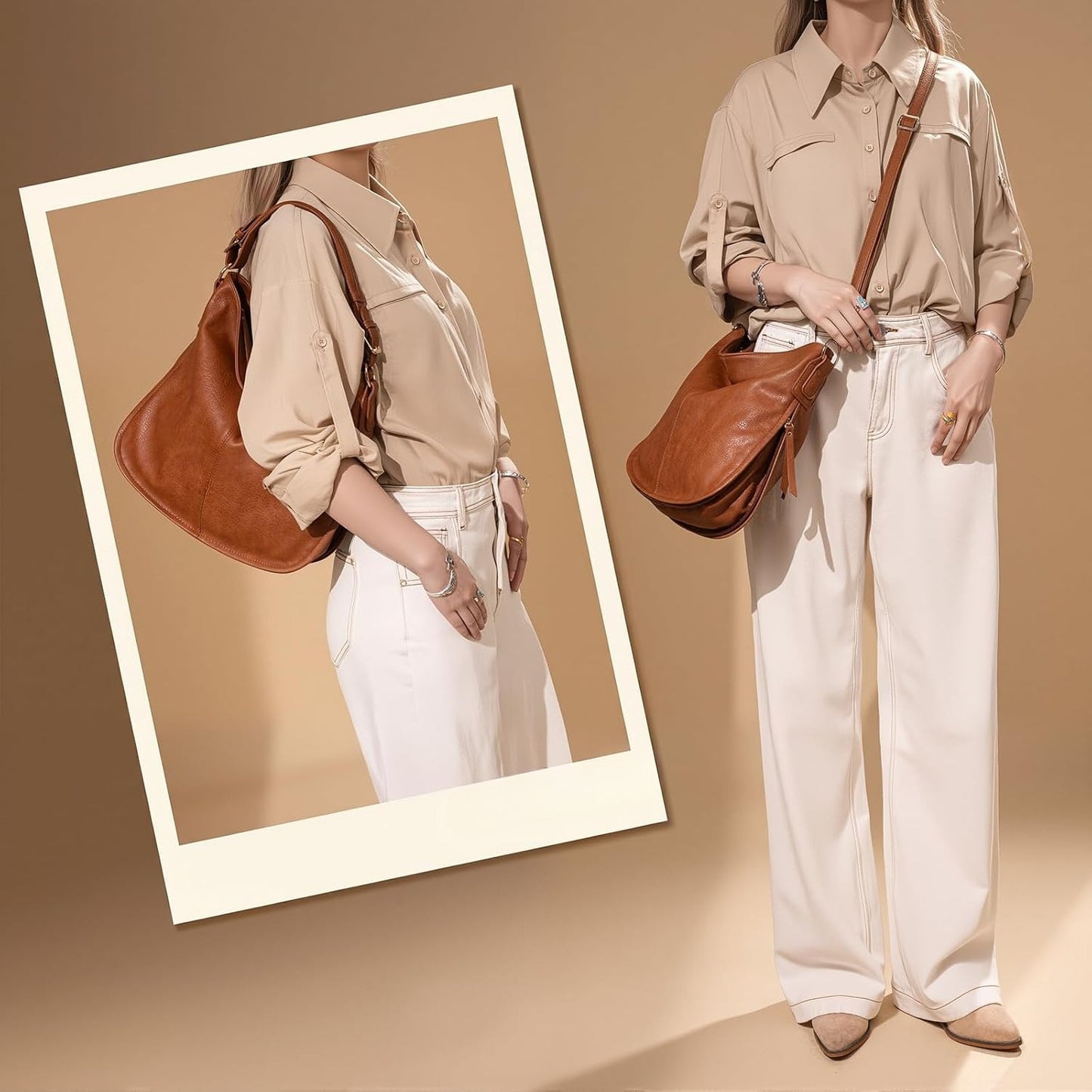 Hobo Bags for Women Shoulder Purses and Handbags