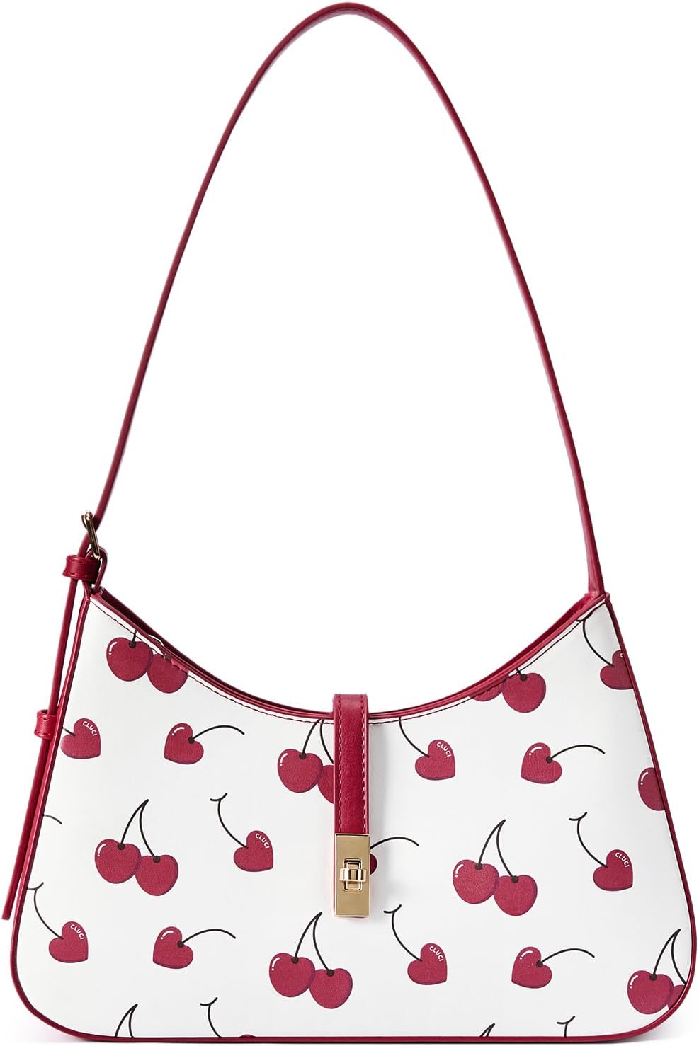 Shoulder Bag for Women, Handbag Hobo Bags Vegan Leather Crossbody Purse with Adjustable Strap
