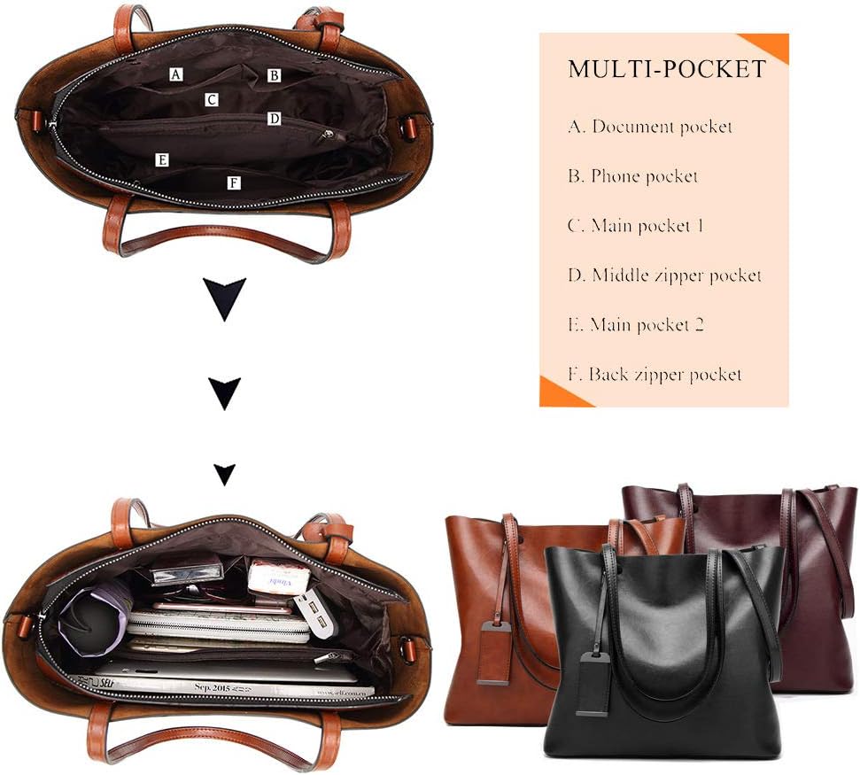Women Top Handle Satchel Handbags Shoulder Bag Messenger Tote Bag Purse