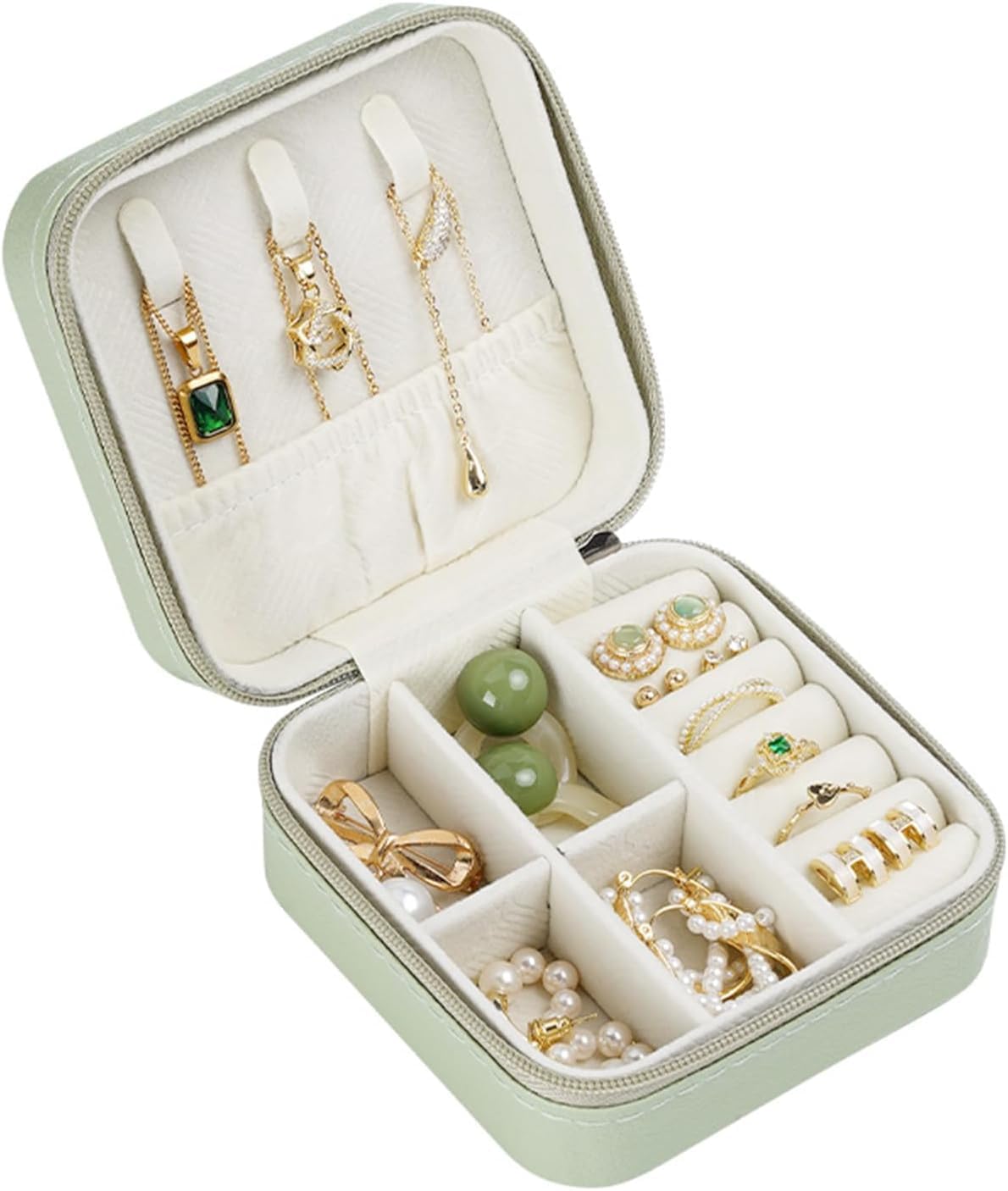 Travel Jewelry Box, Mini Jewelry Travel Case, Jewelry Organizer Case, Portable Small Jewelry Organizer Storage Boxes