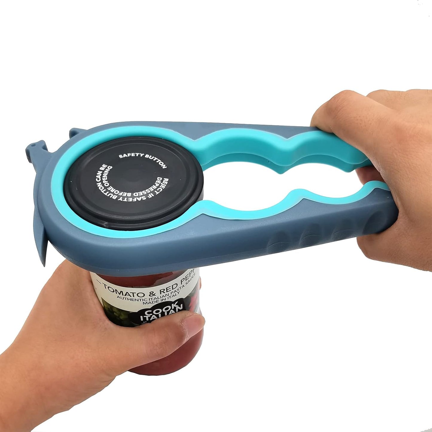 Arthritis Jar Opener for Weak Hands - Easy Turn Can & Bottle Opener for Seniors and Low Strength
