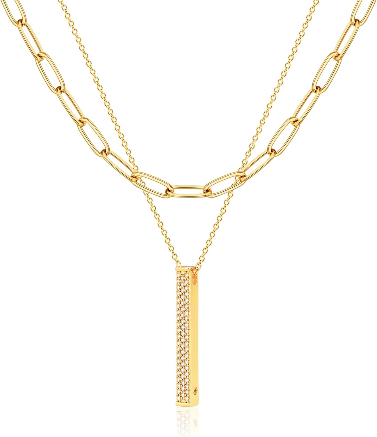 Personalized Chunky Initial Necklace: 14K Gold Plated Bubble Balloon Charm Pendant for Women