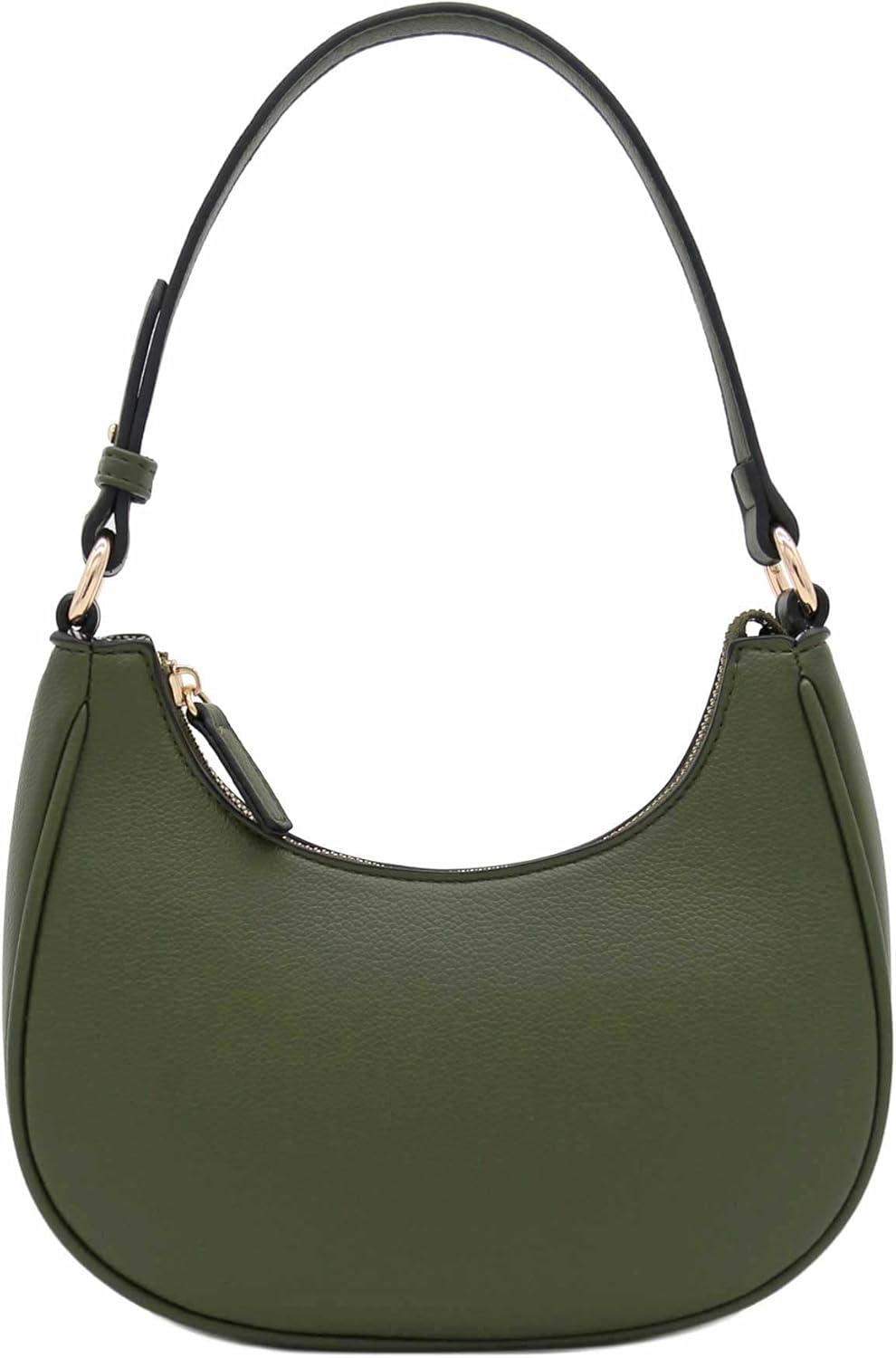 Women's Small Crescent Shoulder Bag Underarm Purse